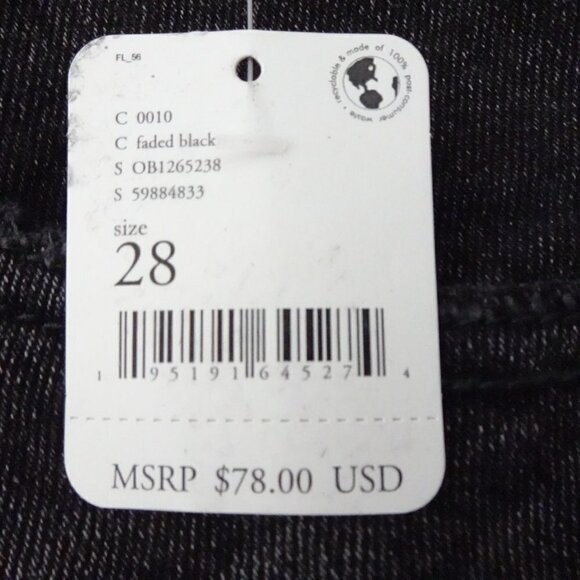 Free People Denim Mini Skirt Size 28 Black Button Fly Brea Boho Raw Hem - Picture 8 of 11